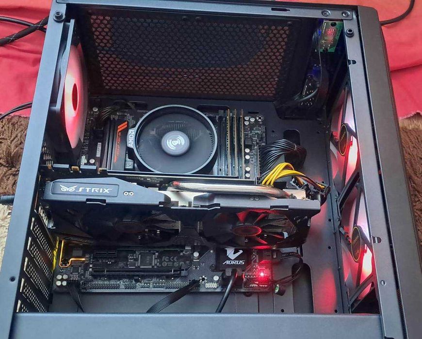 Gaming PC Ryzen 5 2600/GTX 970-4GB/16 GB DDR4/SSD+HDD/GTA5/CS GO,etc