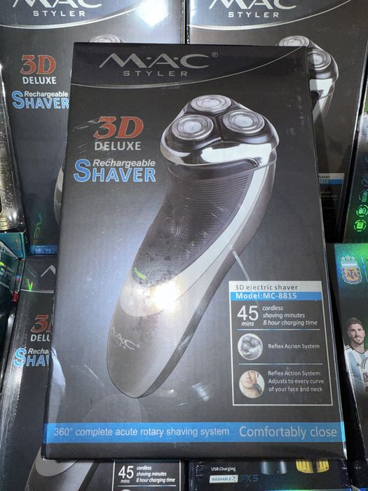 БЕПУЛ Доставка, Симсиз Электробритва MAC Styler MC-8815 shaver trimmer