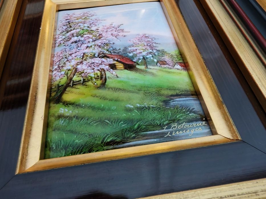 Комплект от три френски миниатюри LIMOGES