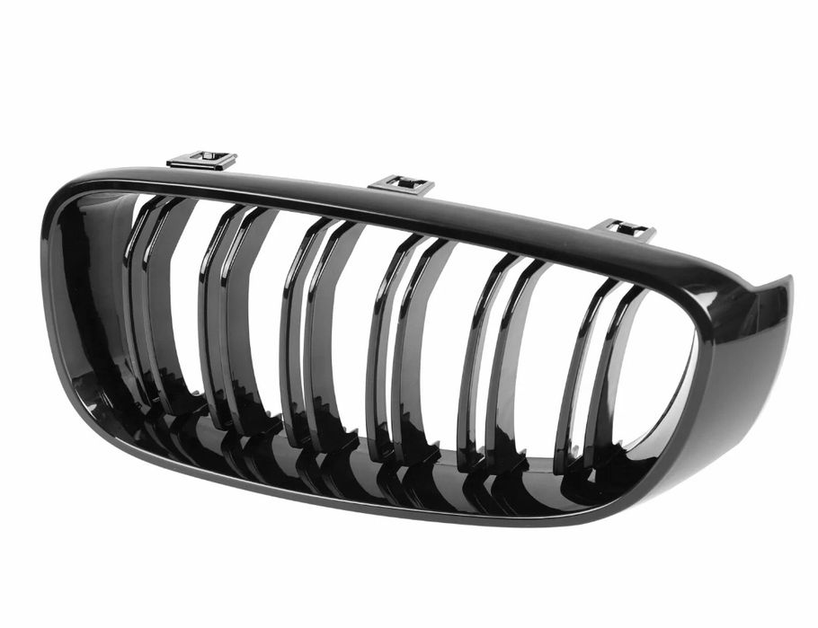 Grila DublaNari BMW Seria 3 F30 F32 F31 F34 F35 F36 Negru Lucios
