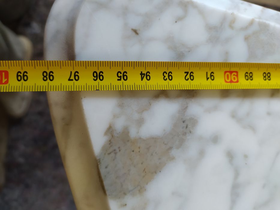 Consola din lemn ,stil baroc cu placa de marmura