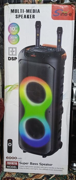 Калонка портативная модель Sing-g