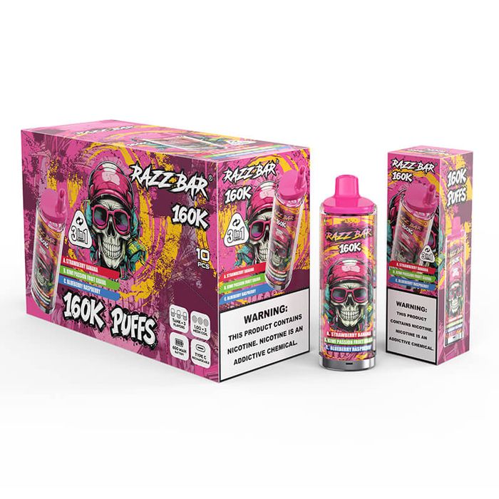 Vape razzbar 160k 3in1 model nou