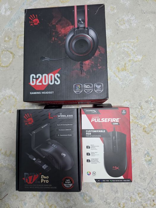 Мышка наушники игравой