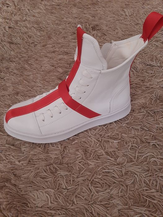 Продам кеды мужские, кожа