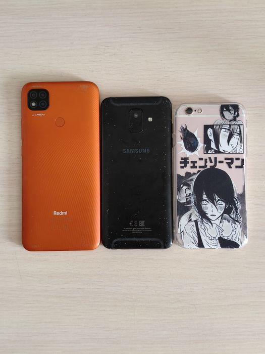iPhone, Redmi, Samsung