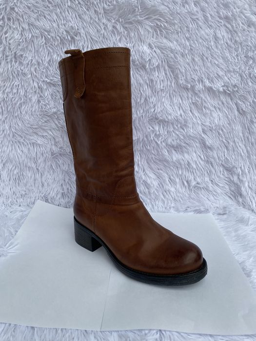 Cizme piele naturală 38 Made in Italy