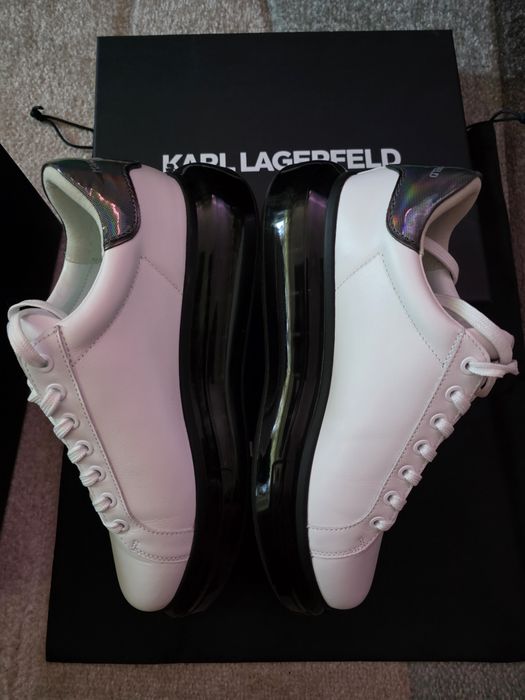 Кожени обувки Karl Lagerfeld