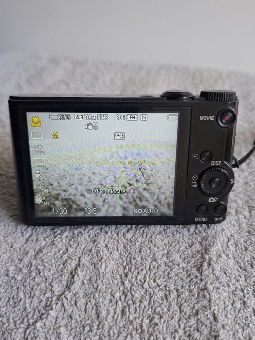 Sony CyberShot DSC-WX350•18.2MP•Zoom 20x•Wifi•Sony Lens G• CMOS ExmorR