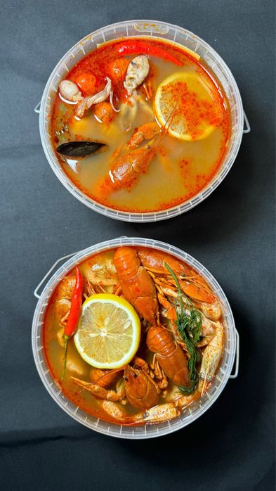 Сеты из морепродуктов