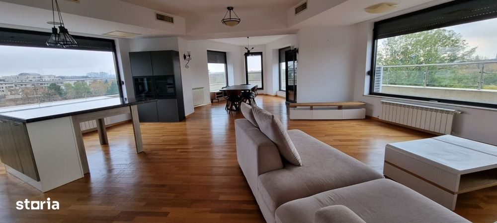 Herastrau Soseaua Nordului Apartament 5 Camere Vedere Panoramica Parc — fotografia 3