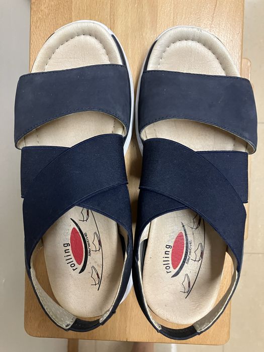 Дамски сандали, естествена кожа