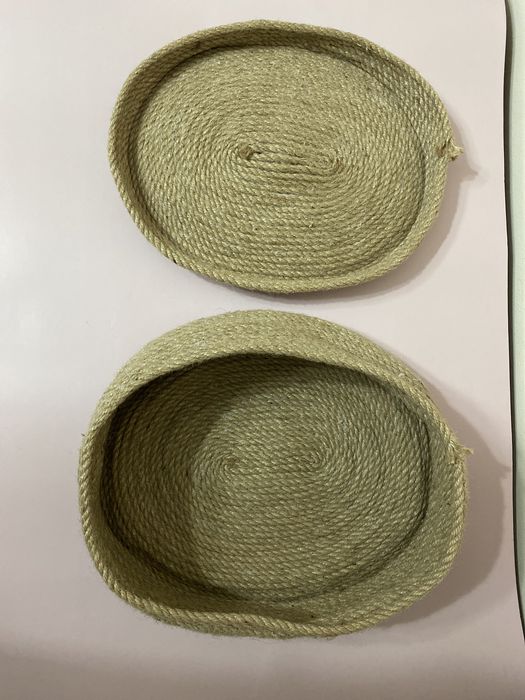 Корзина из бечевки