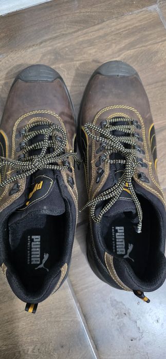 Puma Мъжки работни обувки с бомбе, 48 номер