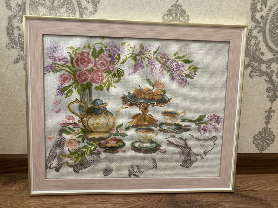 Картины вышивки
