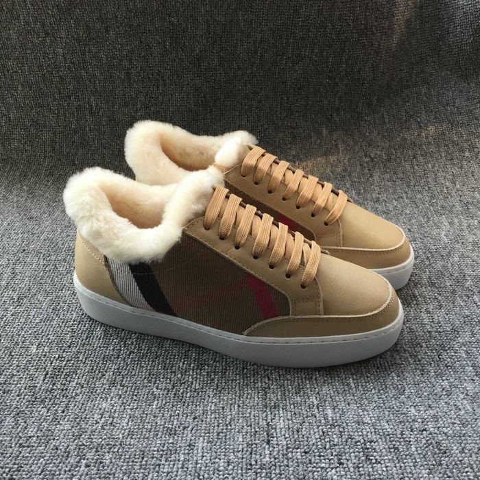 Кеды зимние burberry