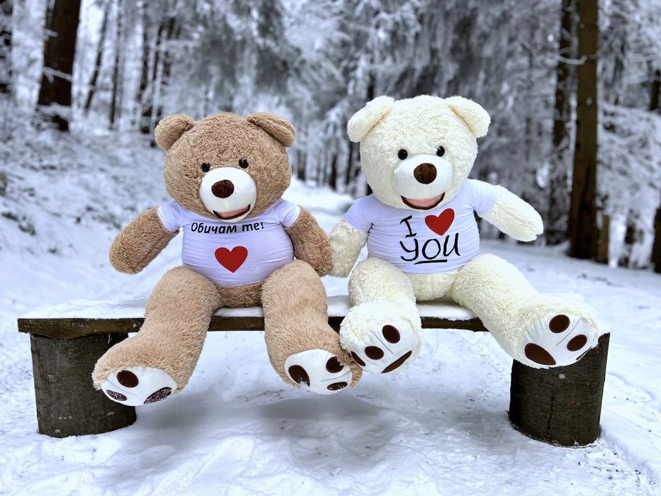 НАМАЛЕНИЕ НА ВСИЧКИ МОДЕЛИ!! Плюшени мечета от 100 до 300 см