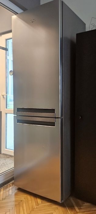 Хладилник с фризер Whirlpool, 6 Sence, Inox