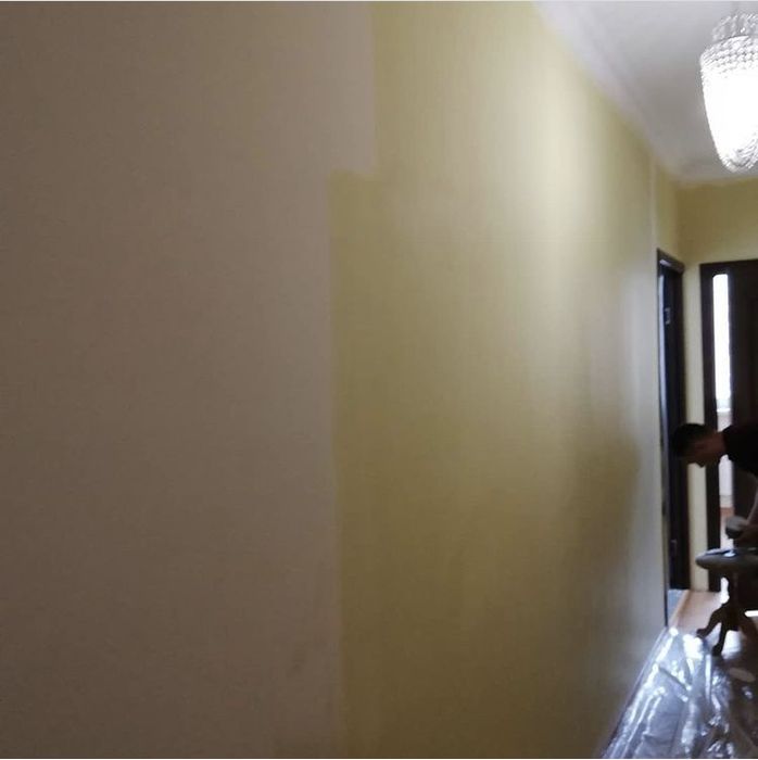 Покраска стен от 400тг кв/м