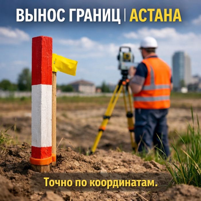 Геодезист в Астане. Гарантия точности.
