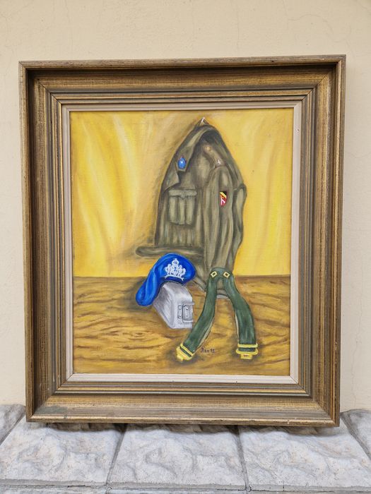 Прекрасна много добра картина масло върху платно