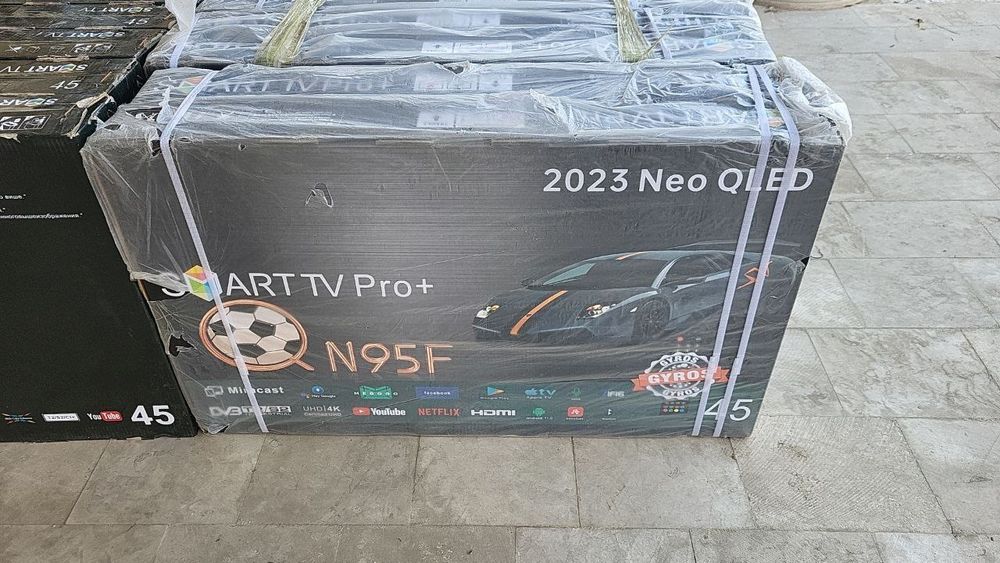 Телевизор Samsung smart Android TV 45(43) голосовой