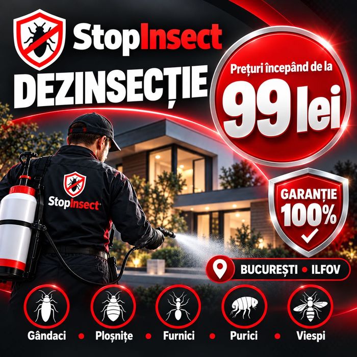 Dezinsecție deratizare dezinfecție