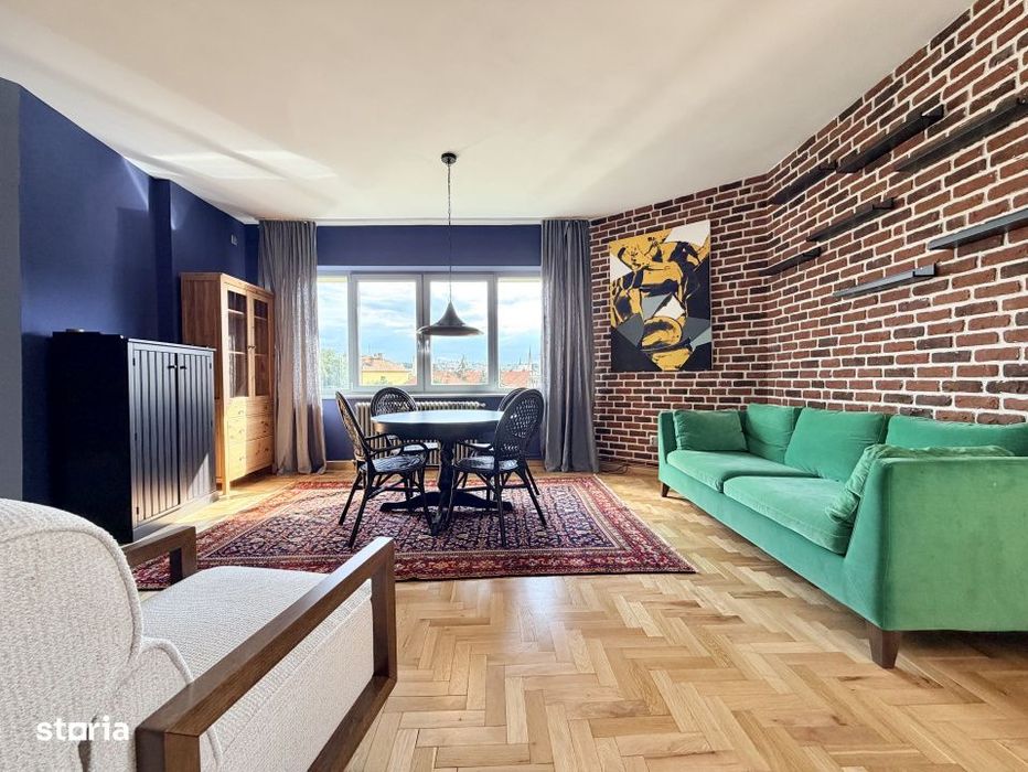 Inchiriere Apartament 3 camere, 117 mp, strada Paris, zona centrala — fotografia 1
