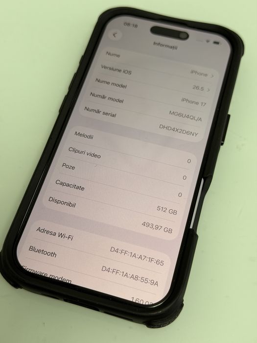 Iphone / 17 / Lavander / 512 GB / Liber de retea