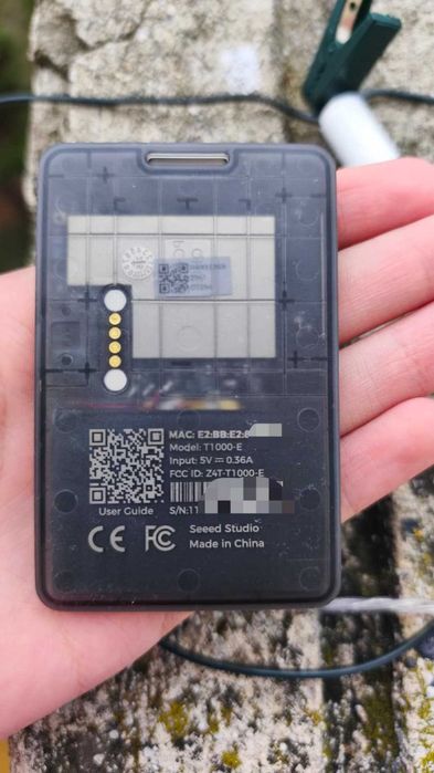 Sensecap T1000-E Meshtastic Tracker