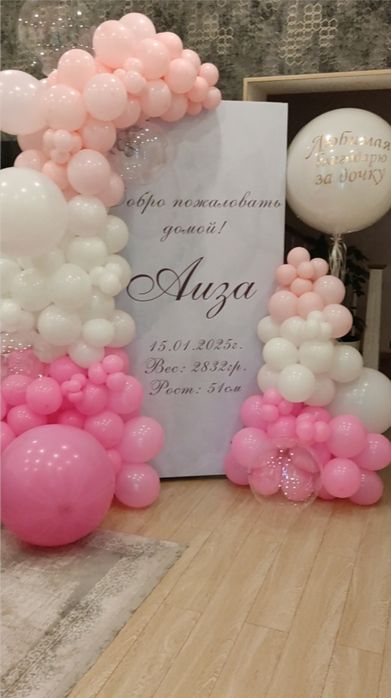 Гелевые шари, Воздушный Шар, Оформление шарами
Самовывоз

У нас есть б