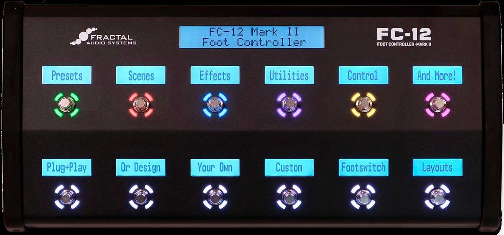 FC-12 MK II Foot Controller [Axe Fx III] Крачен контролер/педалиера