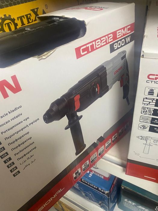 Перфоратор, перфоратор Crown ОРИГИНАЛ, отбойник молоток