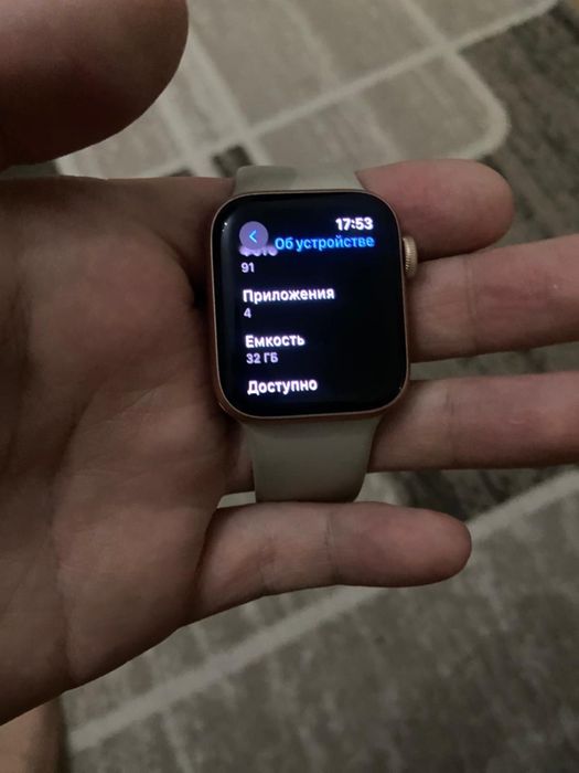 Apple watch се 1 32гб 99% 40мм