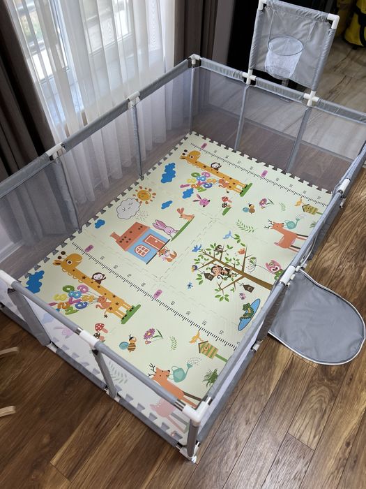 Кошари + килимчета/ПОДАРЪК 30бр. топки