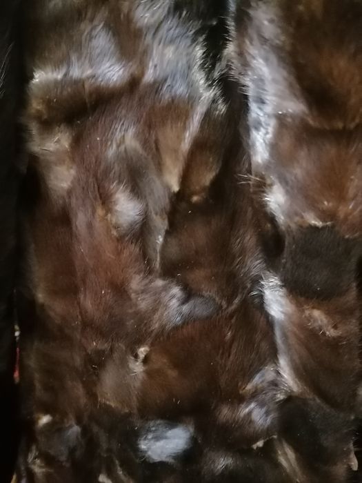 Норковая шуба стриженная