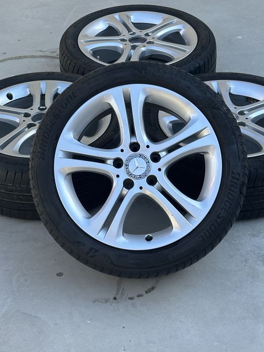 Set Jante r17 Mercedes CLA, A-Class + Cauciucuri Vara