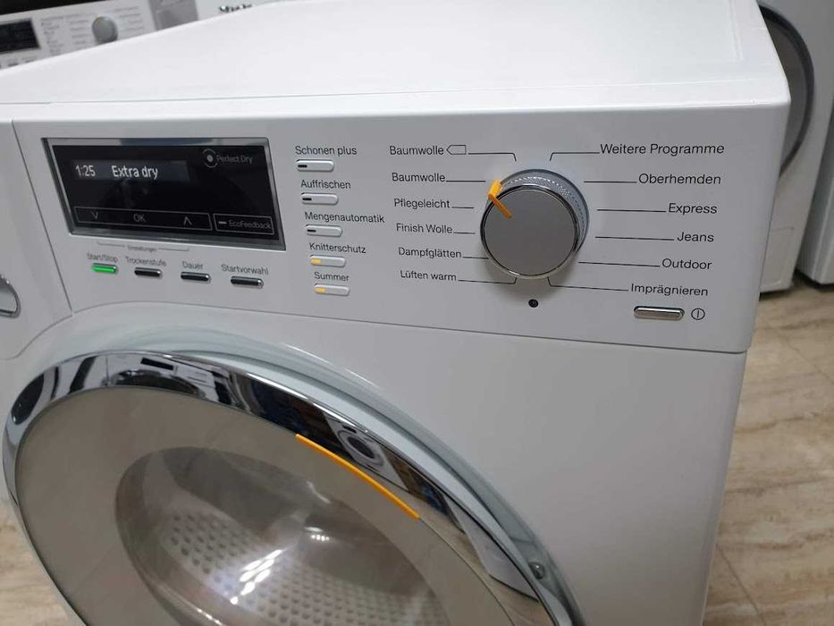 9кг Пара Miele Сушилня с термопомпа Миеле 12м Гаранция