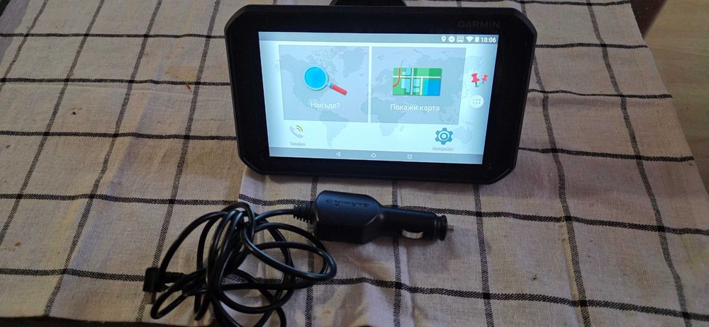 Навигация за камион Garmin Dezl/ Fleet 770 7 инча най новите карти за цяла Европа и Турция