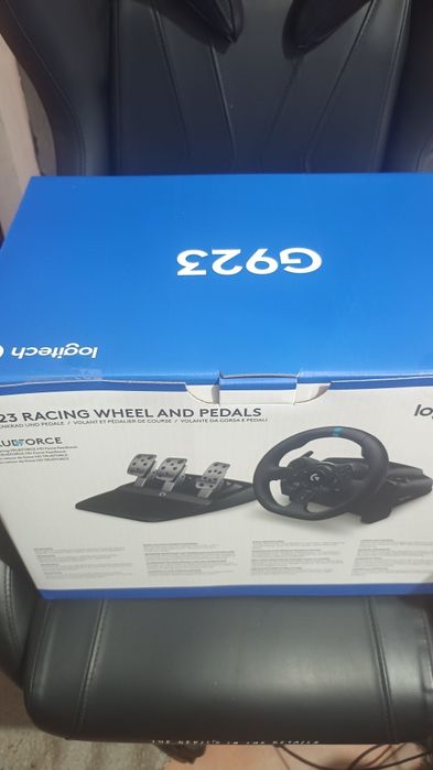 Volan Logitech G923 PS5, PS4, PC NOU, SIGILAT