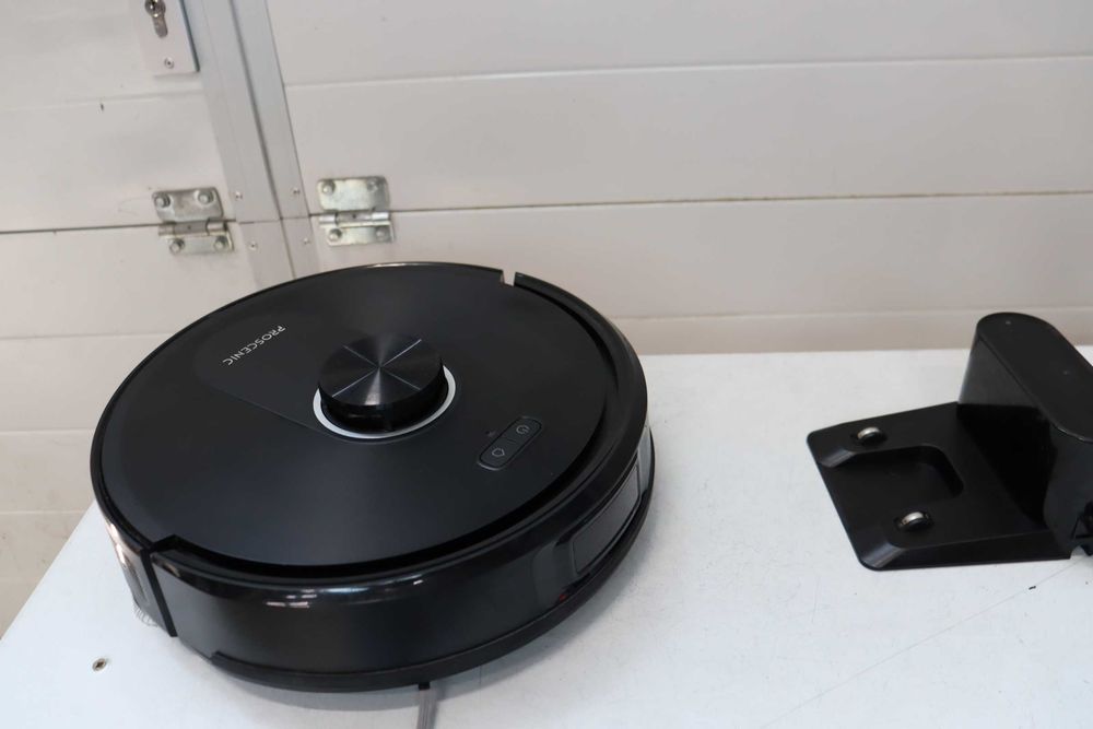 Прахосмукачка робот Proscenic Q10 с моп, 8000Pa, Google Home, Siri или IFTTT, 360° LiDAR навигация, Станция