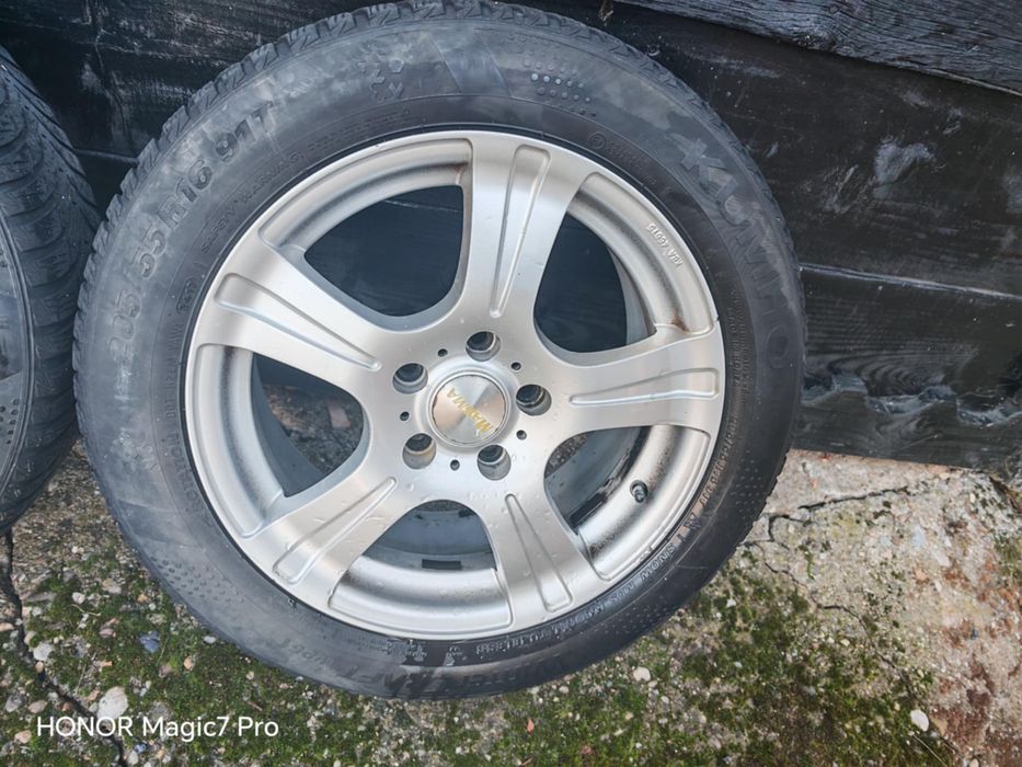 Jante aliaj R16 MAGMA + anvelope de iarnă – Passat b7