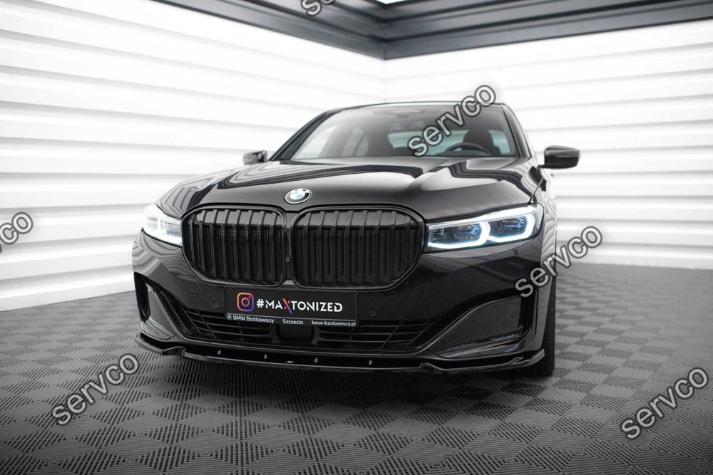 Prelungire bara fata Bmw Seria 7 G11 G12 2019-2022 v5 - Maxton Design