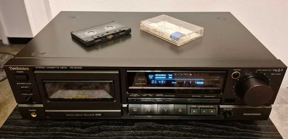 Casetofon Deck TECHNICS RS BX 626 impecabil... made in japan.