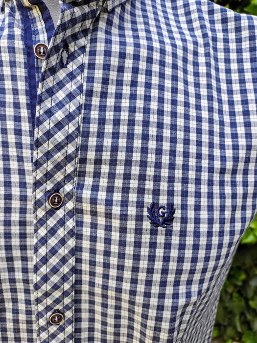 Мъжки ризи Slim fit (вталени) НОВИ - къс ръкав