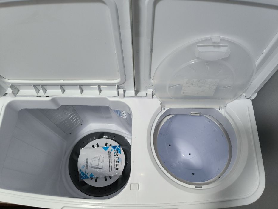 Sirius полавтомат кир машина 7 KG