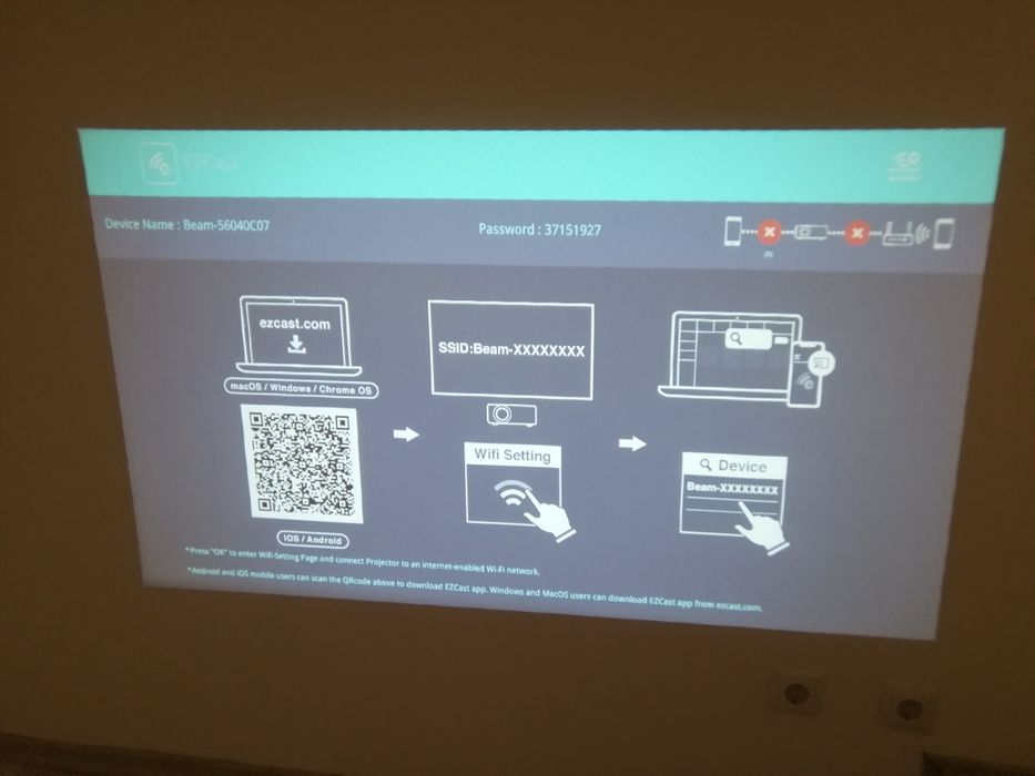 AOPEN QF12 нов мини проектор за домашно кино