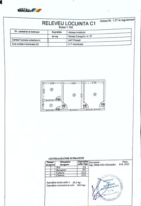 Casă bătrânesc demolabilă