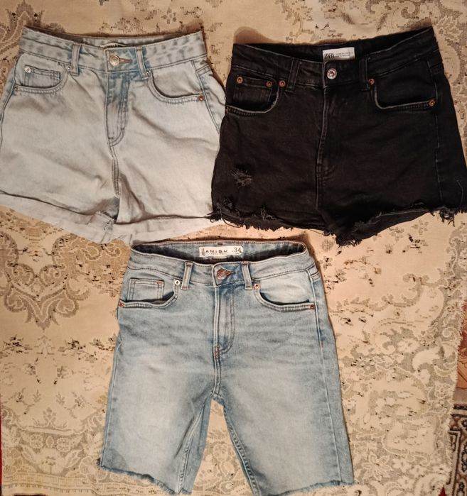 Продам джинсовые шорты р 42