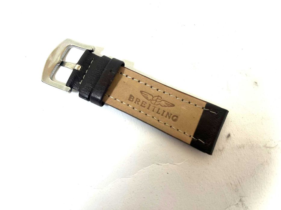 Curea Breitling | Piele Vegetală Tabăcită | 20-26mm | Cataramă Inox